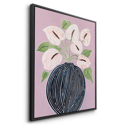 Abstract Lilac - Canvas