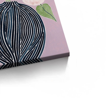 Abstract Lilac - Canvas