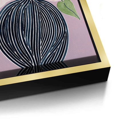 Abstract Lilac - Canvas