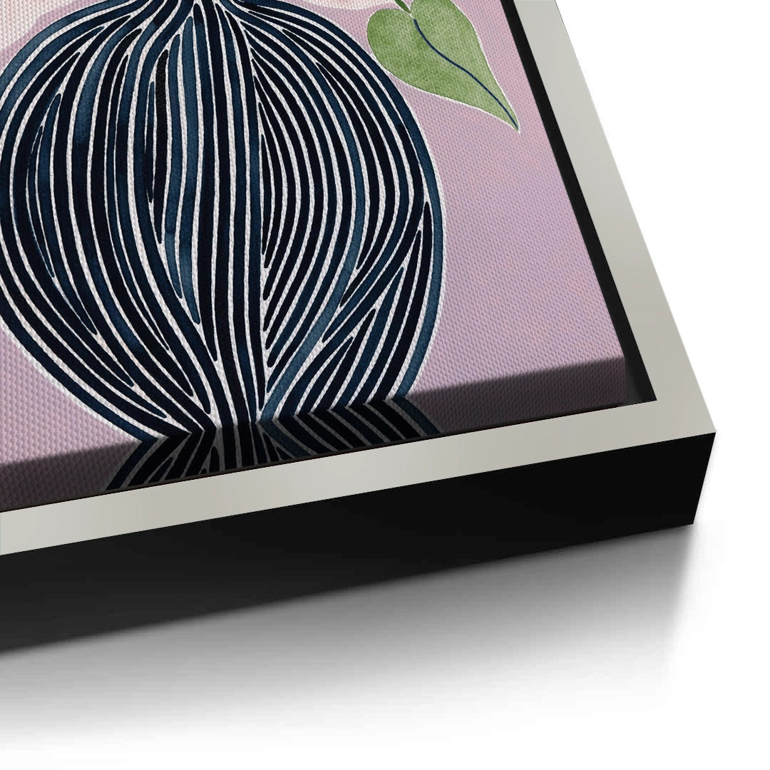 2Abstract Lilac - Canvas