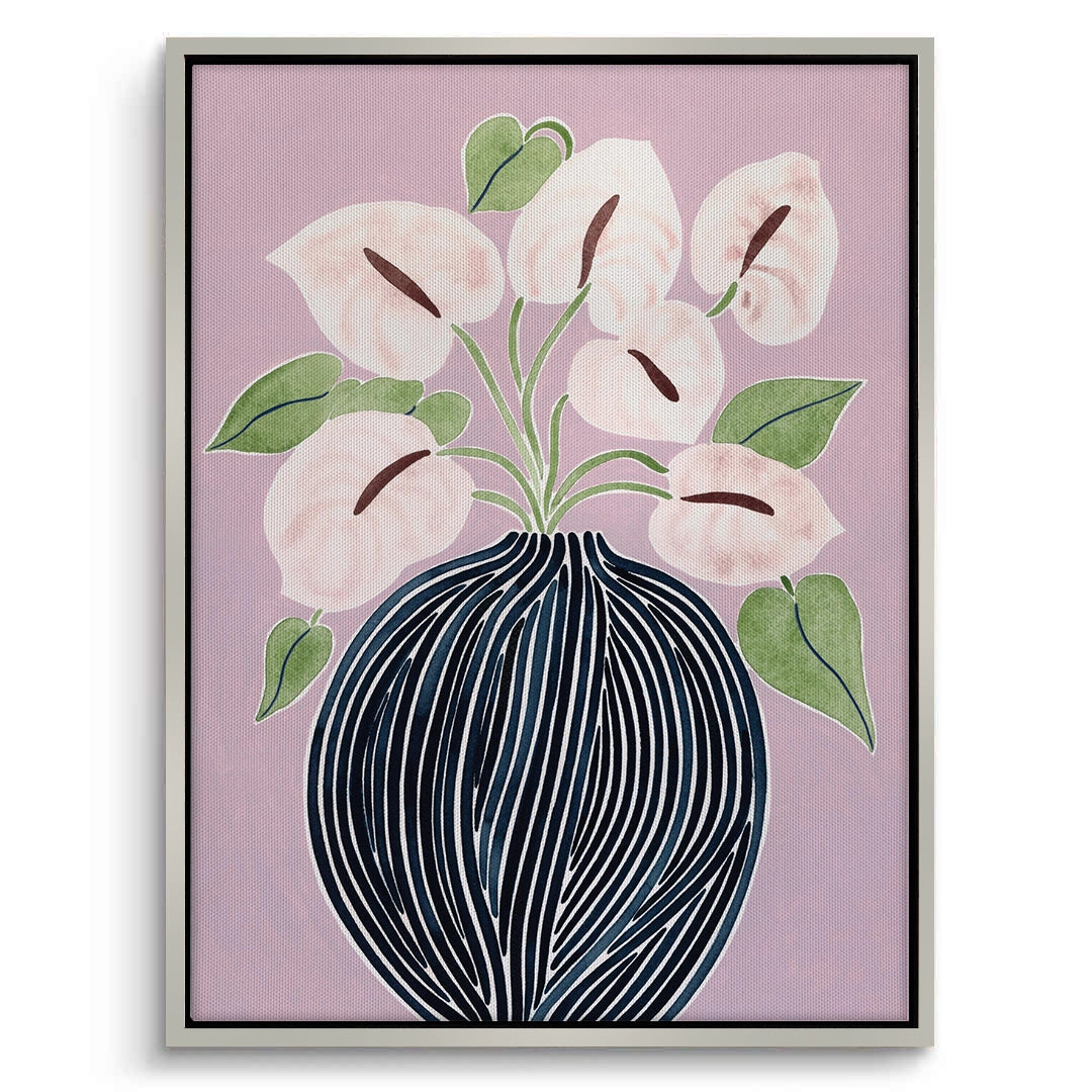 2Abstract Lilac - Canvas