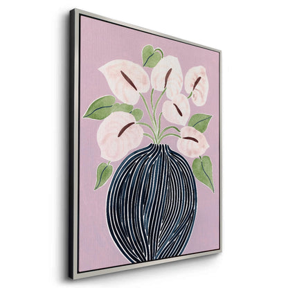 Abstract Lilac - Canvas