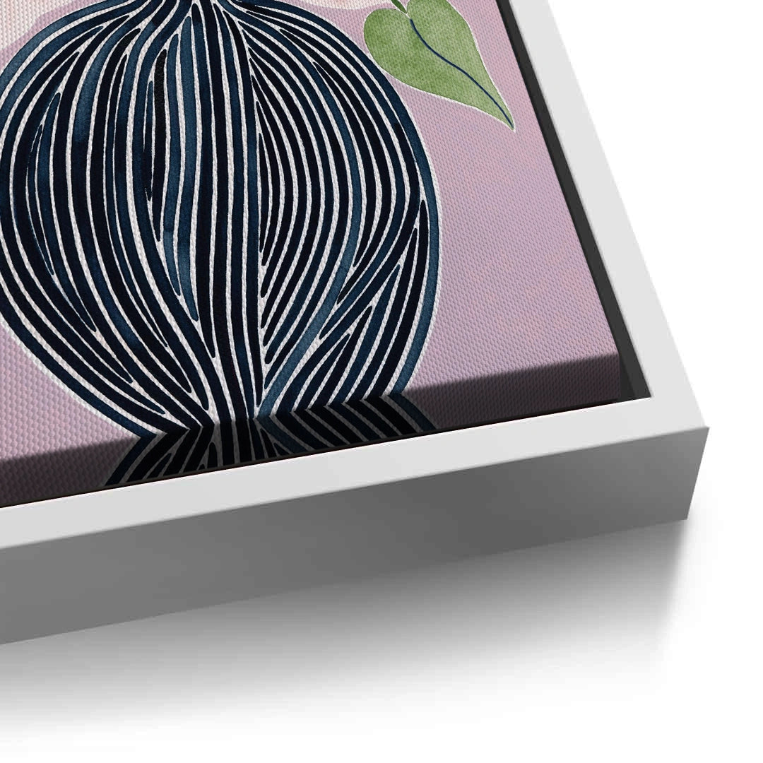 2Abstract Lilac - Canvas