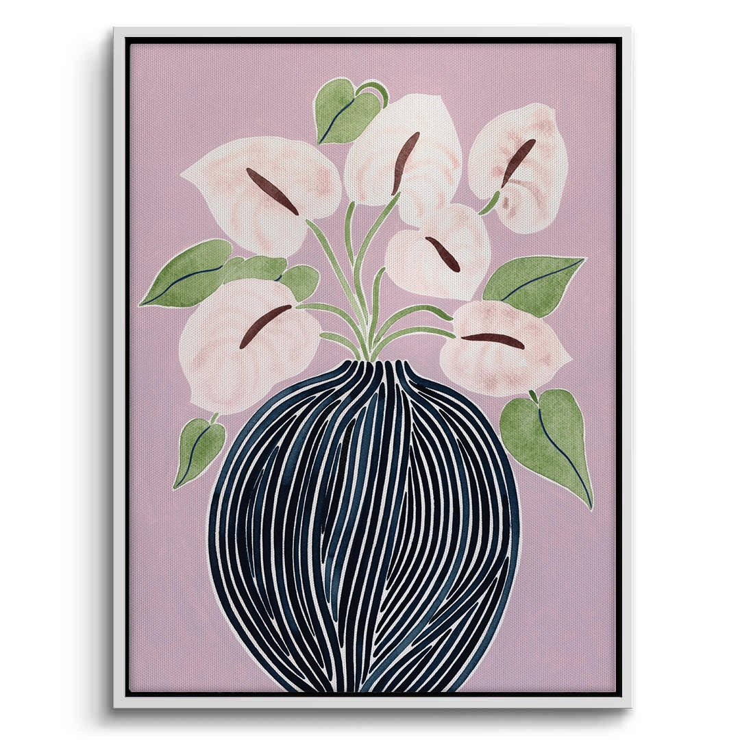 2Abstract Lilac - Canvas