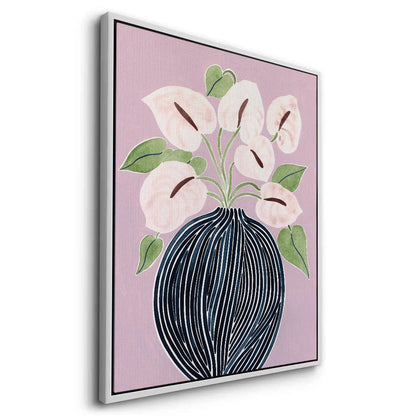 Abstract Lilac - Canvas