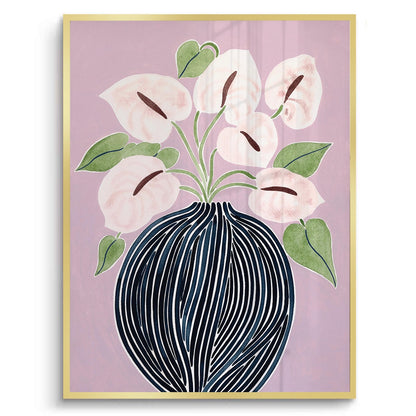 Abstract Lilac - Fine Art