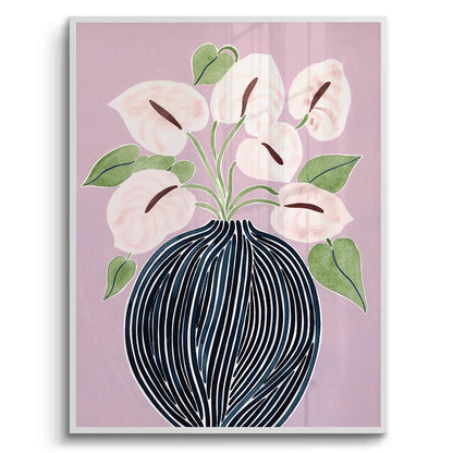 Abstract Lilac - Fine Art