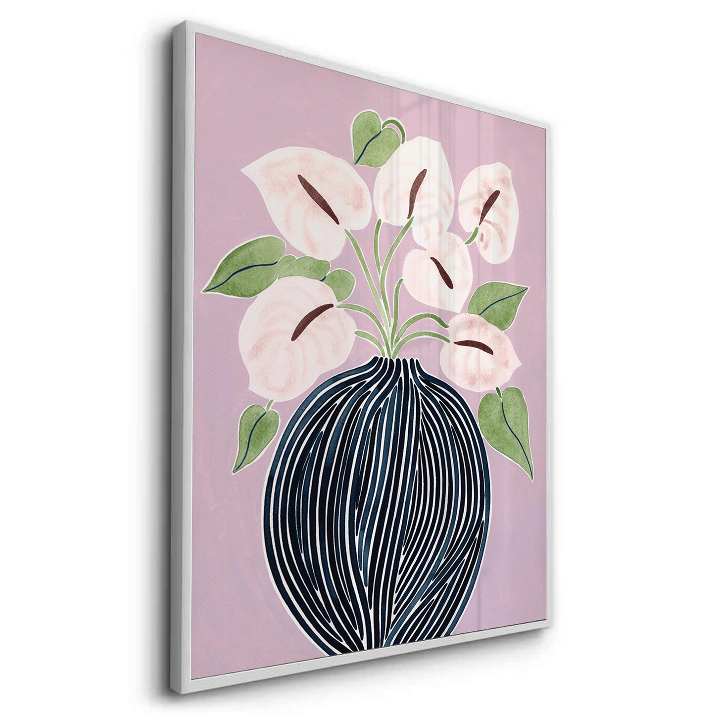 2Abstract Lilac - Fine Art