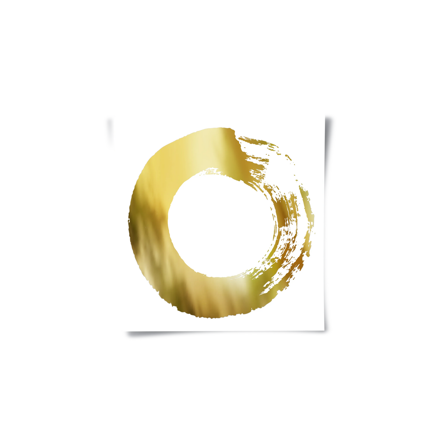 2Abstract Metallic Circle - Poster