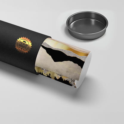 Abstract Metallic Forest - Poster