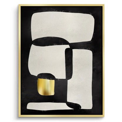 Abstract Modular Diptych Set of 2 - Canvas