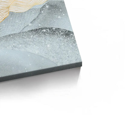 Abstract Mountain Set of 2 - Canvas
