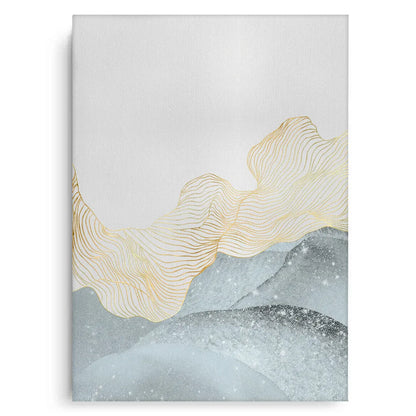 Abstract Mountain Set of 2 - Canvas