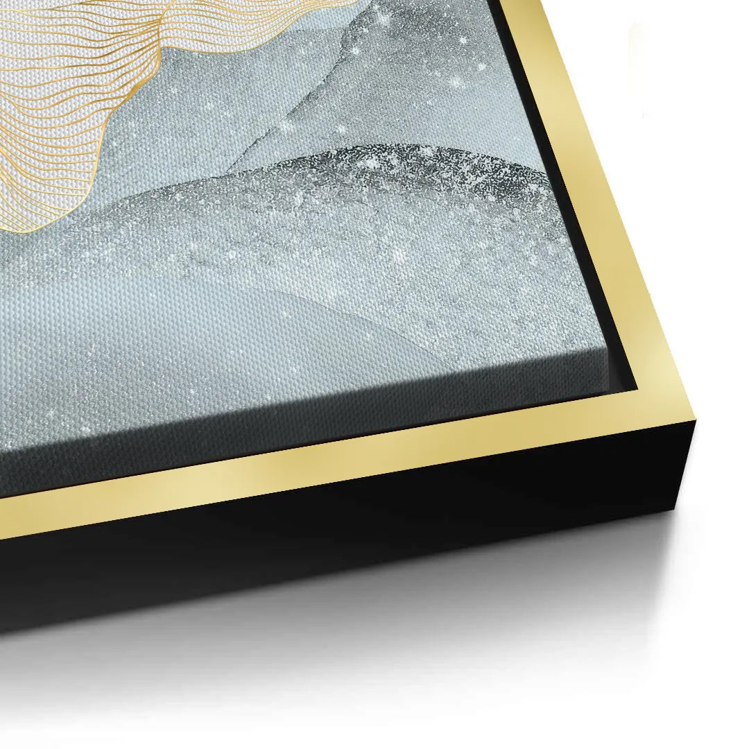 Abstract Mountain Set of 2 - Canvas - Jasmineart.ae