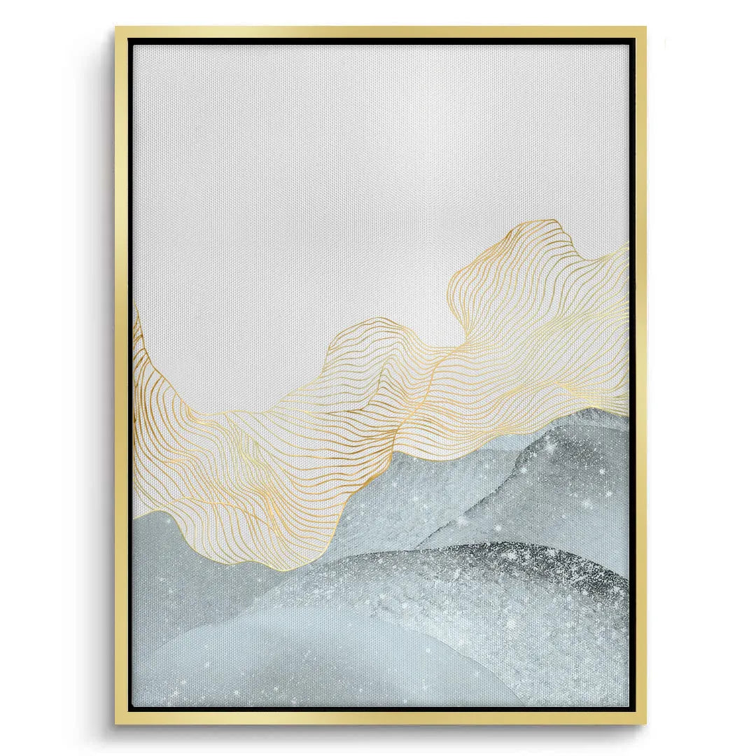 Abstract Mountain Set of 2 - Canvas - Jasmineart.ae