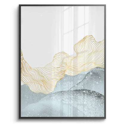 Abstract Mountain Set of 2 - Fine Art
