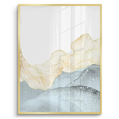 Abstract Mountain Set of 2 - Fine Art