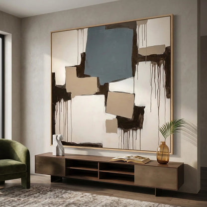 Abstract Muted Blocks #AMB926