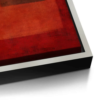 Abstract Red Color Field  - Canvas