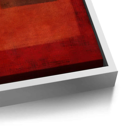 Abstract Red Color Field  - Canvas