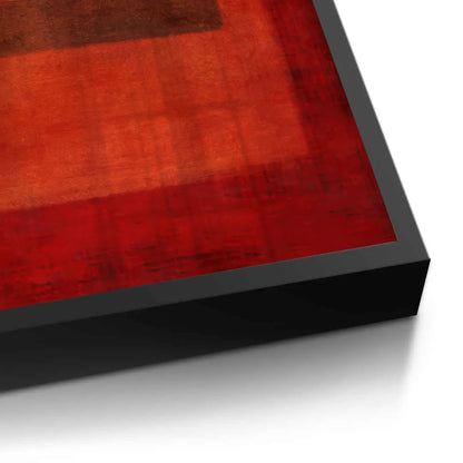 Abstract Red Color Field - Fine Art