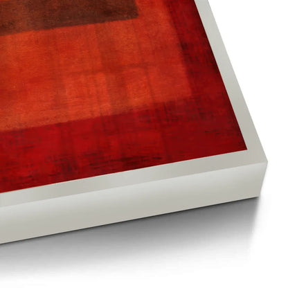 Abstract Red Color Field - Fine Art