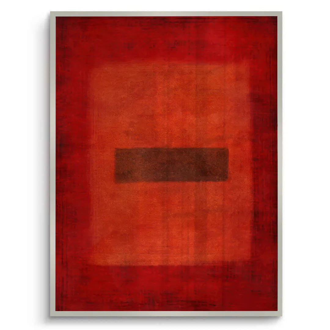 2Abstract Red Color Field - Fine Art