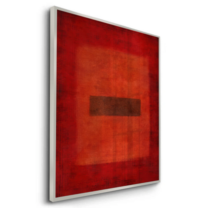 Abstract Red Color Field - Fine Art