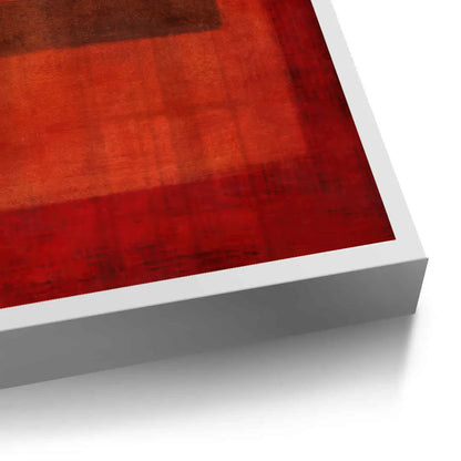 Abstract Red Color Field - Fine Art