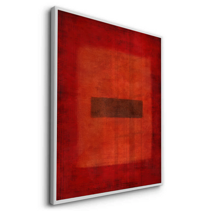 Abstract Red Color Field - Fine Art