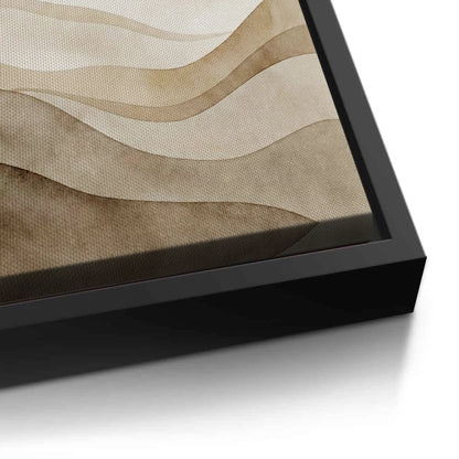 Abstract Sand Dunes Watercolor - Canvas