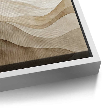 Abstract Sand Dunes Watercolor - Canvas