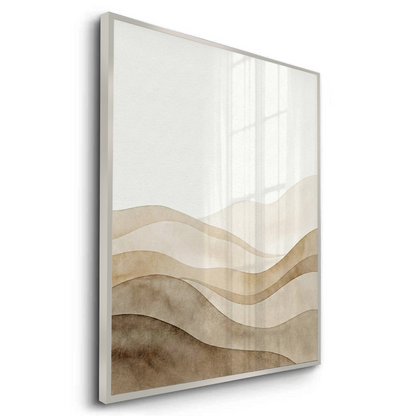 Abstract Sand Dunes Watercolor - Fine Art