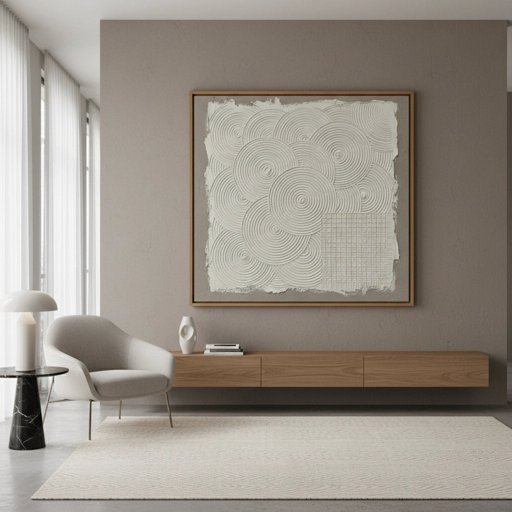2Abstract Sand Ripple Painting #ASRI550