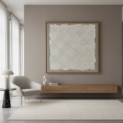 Abstract Sand Ripple Painting #ASRI550