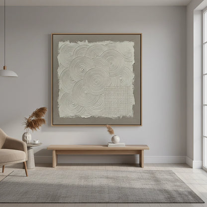 Abstract Sand Ripple Painting #ASRI550