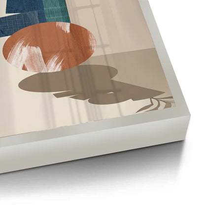 Abstract Vase and Dried Flowers - Fine Art