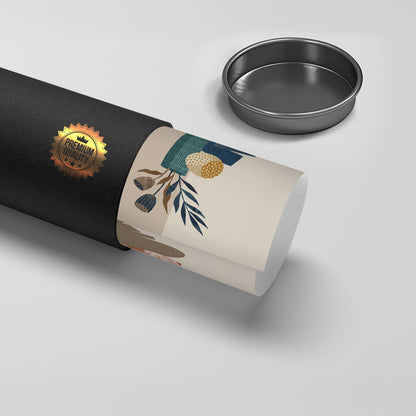 Abstract Vase and Dried Flowers - Poster