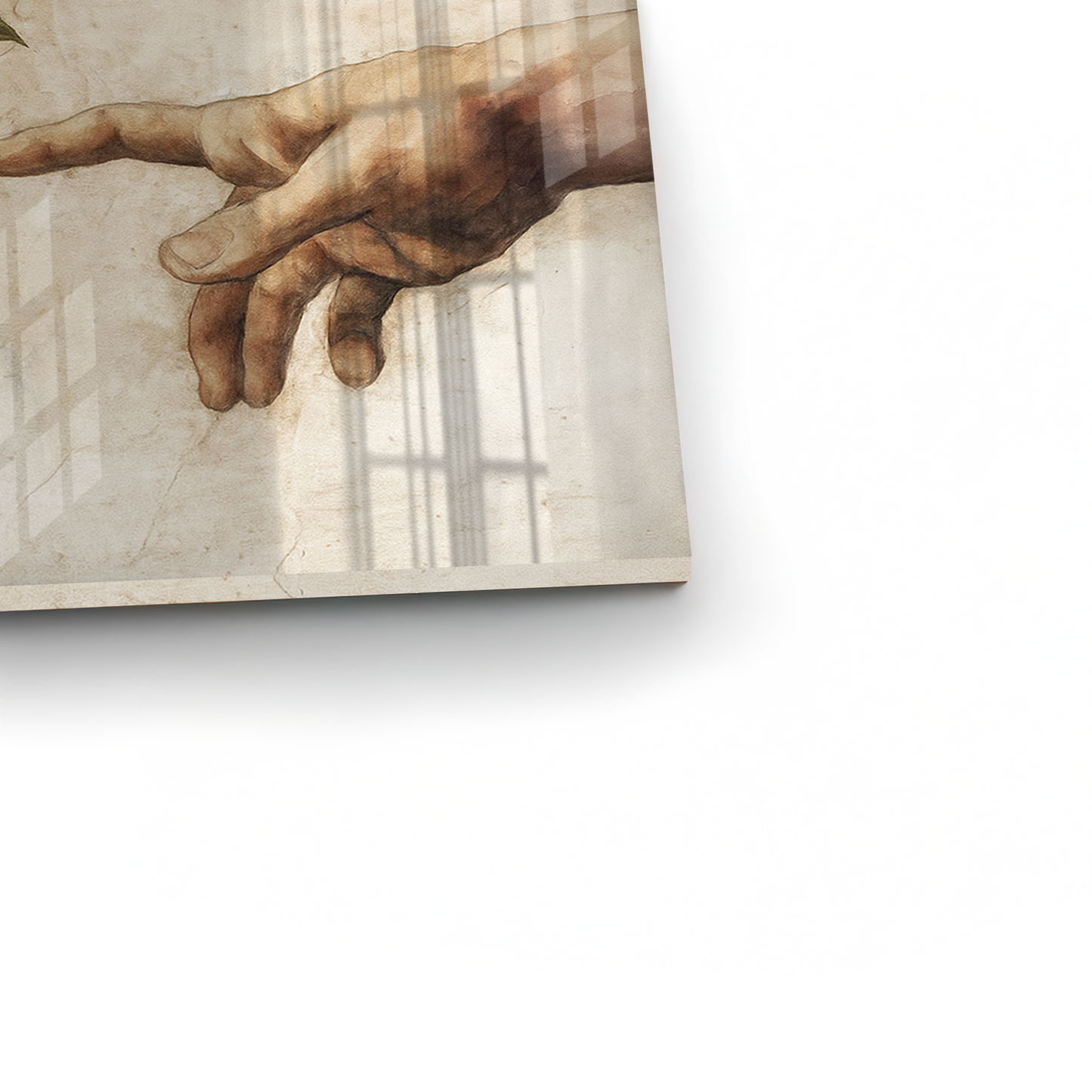 2The Creation of Adam - Acrylic