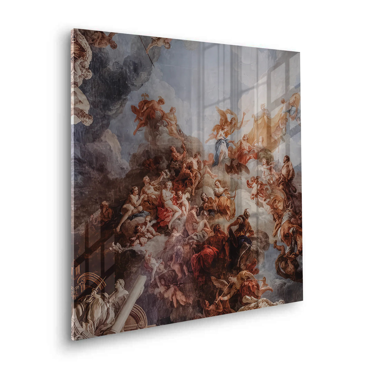 The Rococo Ceiling - Acrylic - Jasmineart.ae