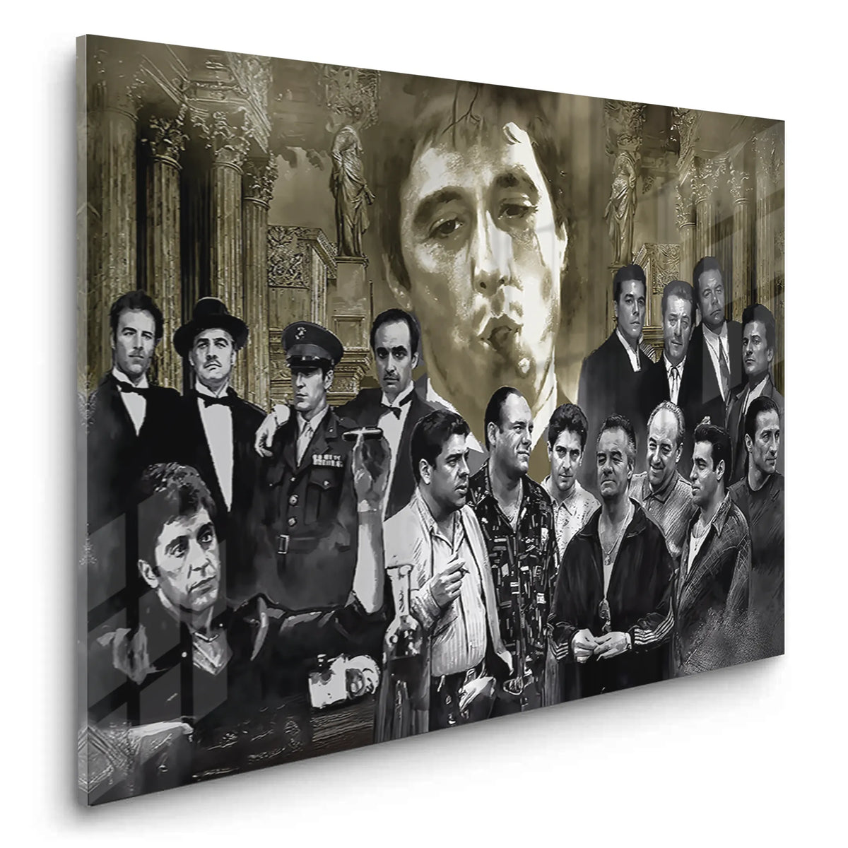 The Mafia Legends - Acrylic - Jasmineart.ae