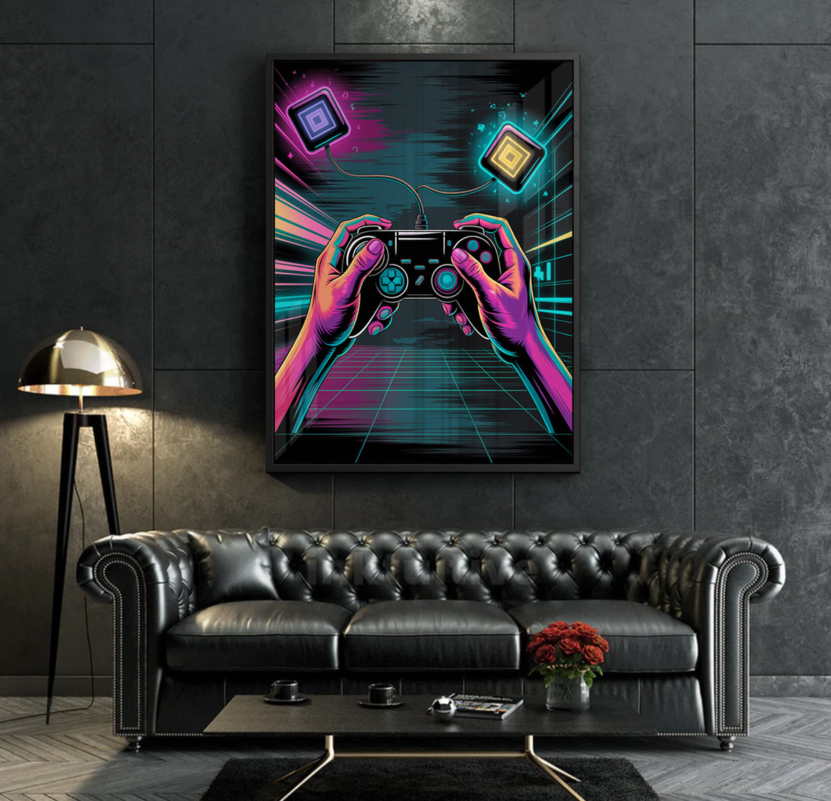 Cyberpunk - Acrylic - Jasmineart.ae