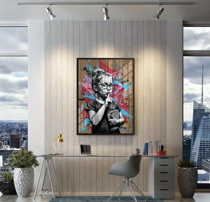 Shhh  - Acrylic