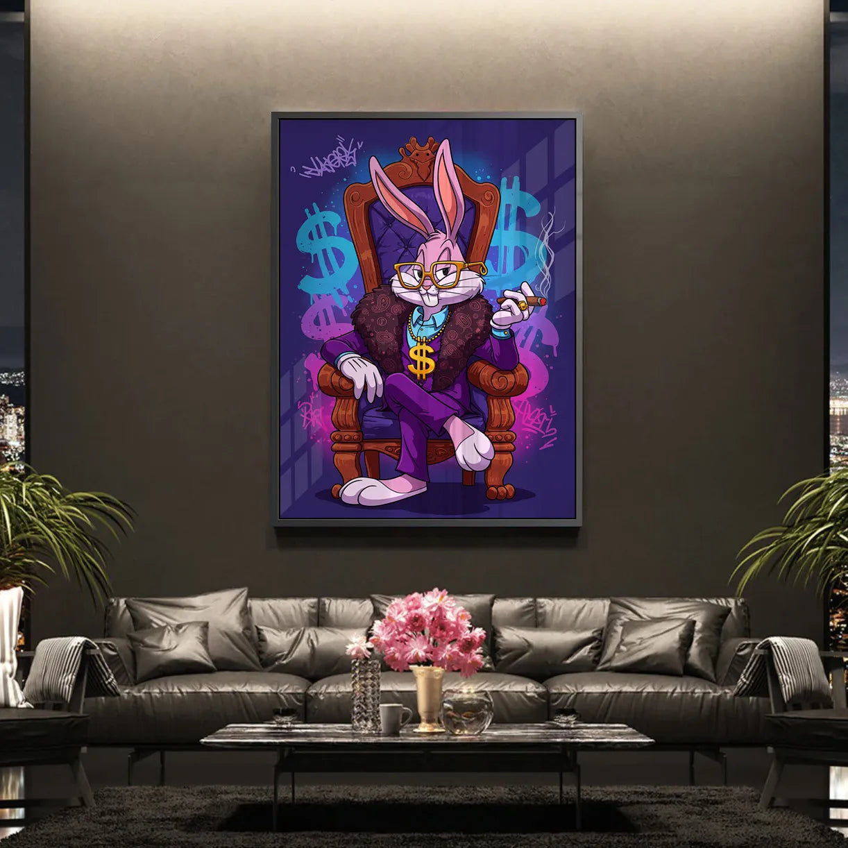 2Boss Bunny - Acrylic