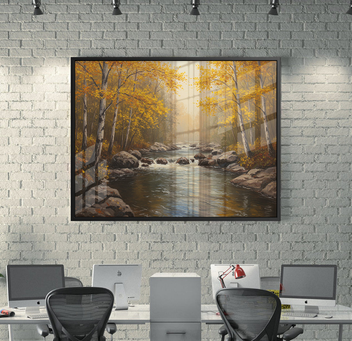 Whispers of Autumn - Acrylic - Jasmineart.ae