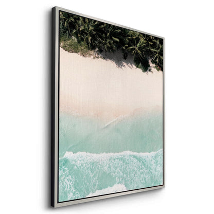 Aerial Turquoise Ocean - Canvas