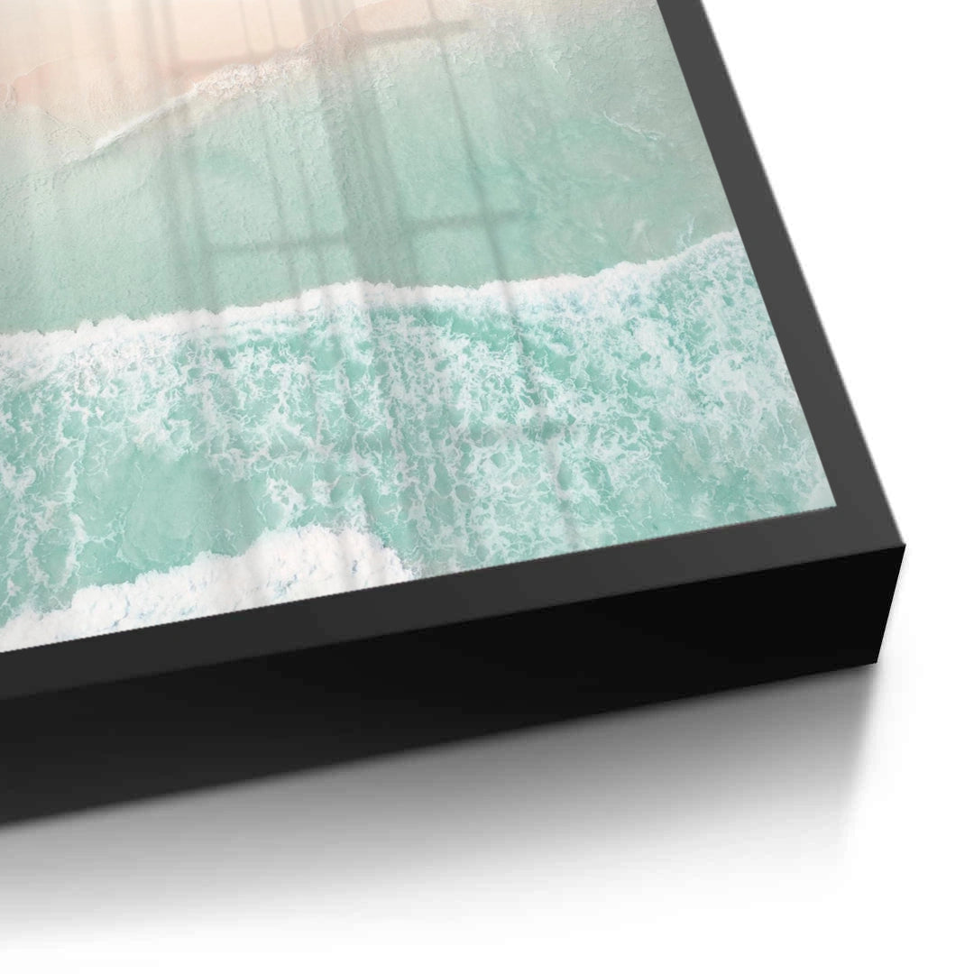 2Aerial Turquoise Ocean - Fine Art