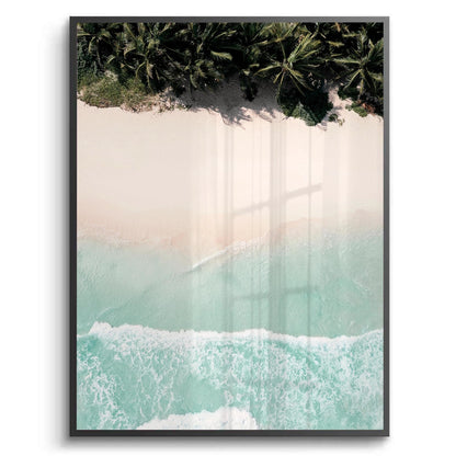 Aerial Turquoise Ocean - Fine Art