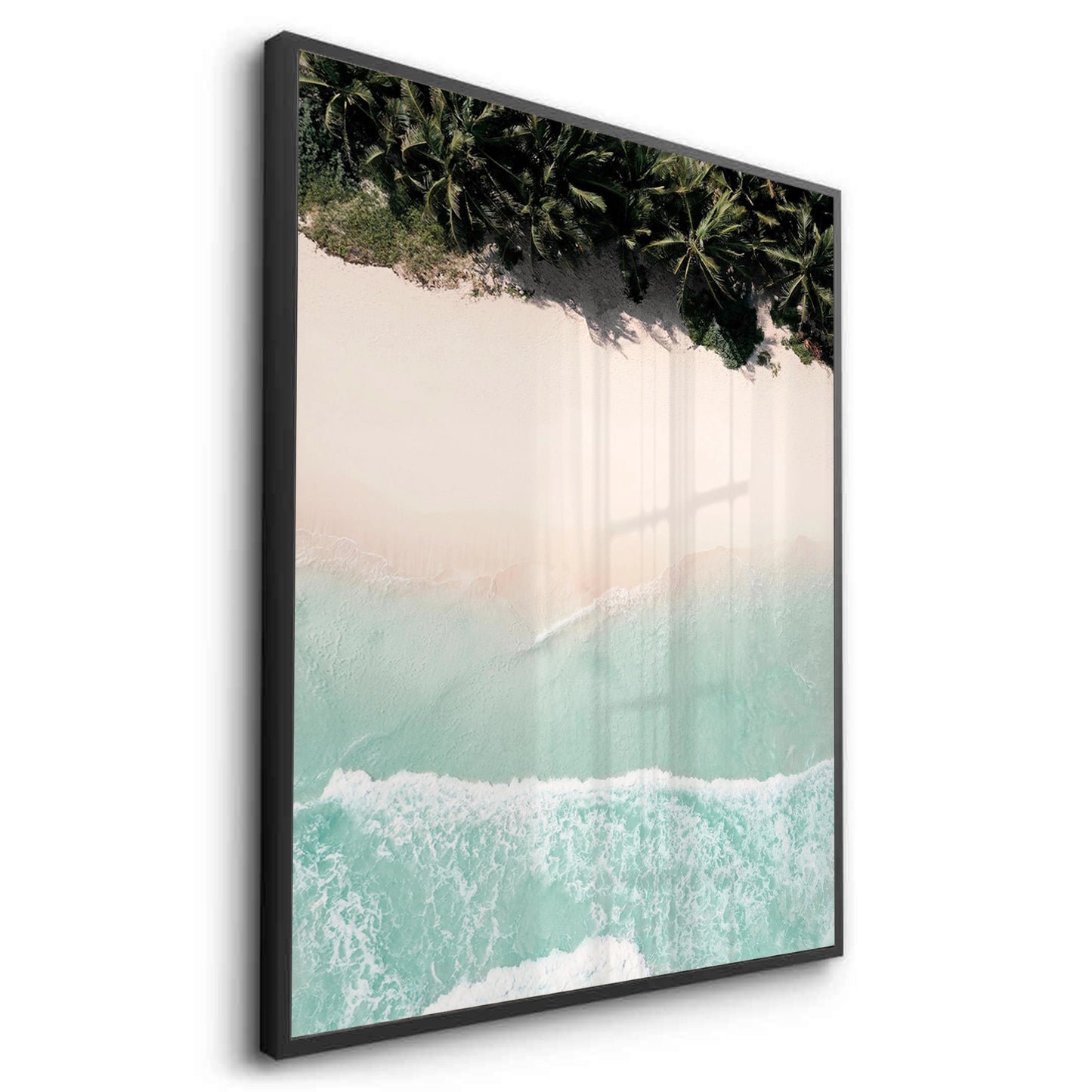 2Aerial Turquoise Ocean - Fine Art