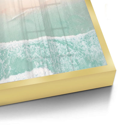 Aerial Turquoise Ocean - Fine Art